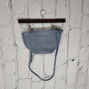 ANTHROPOLOGIE Small Blue Cross Body Handbag Adjustable Strap Crossbody‎ Purse